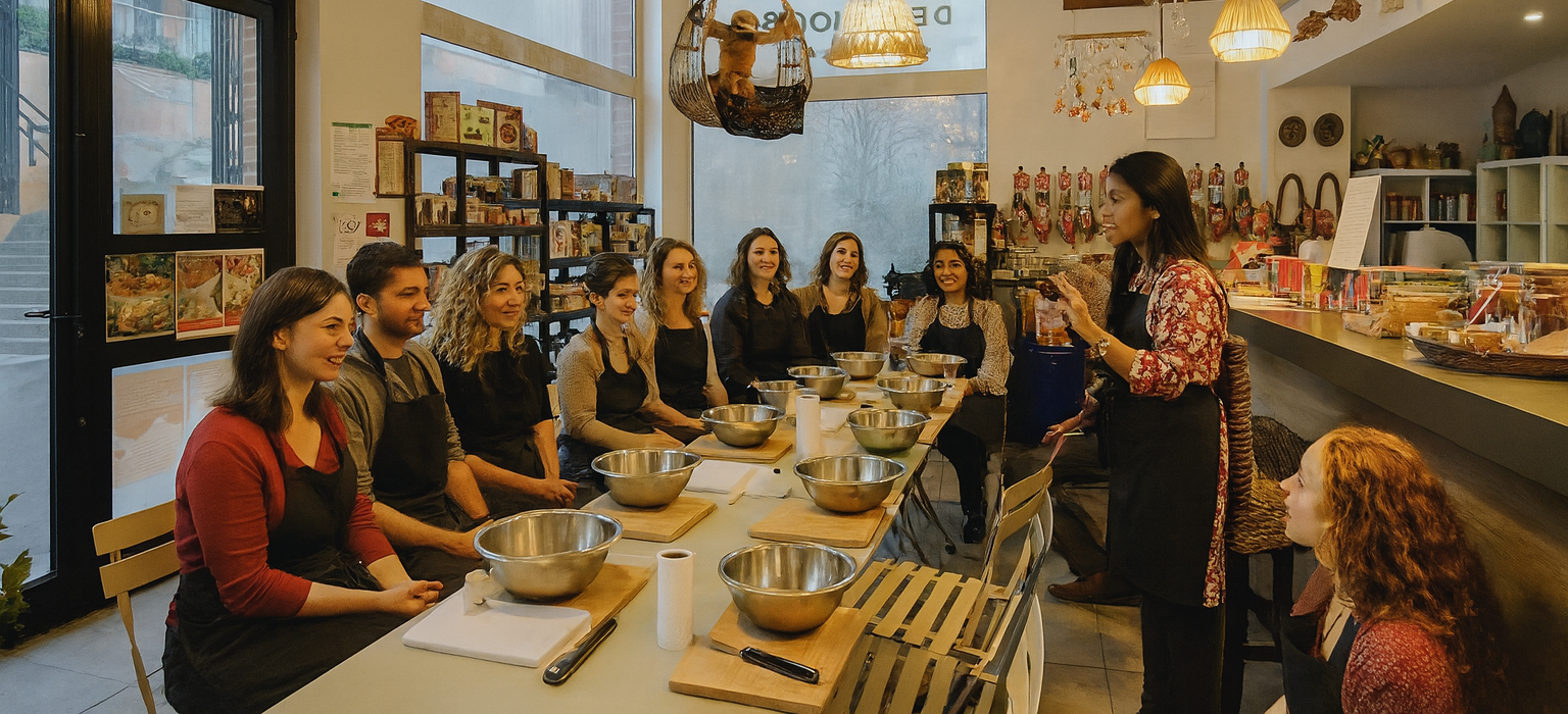 Atelier cuisine indonésienne à Paris