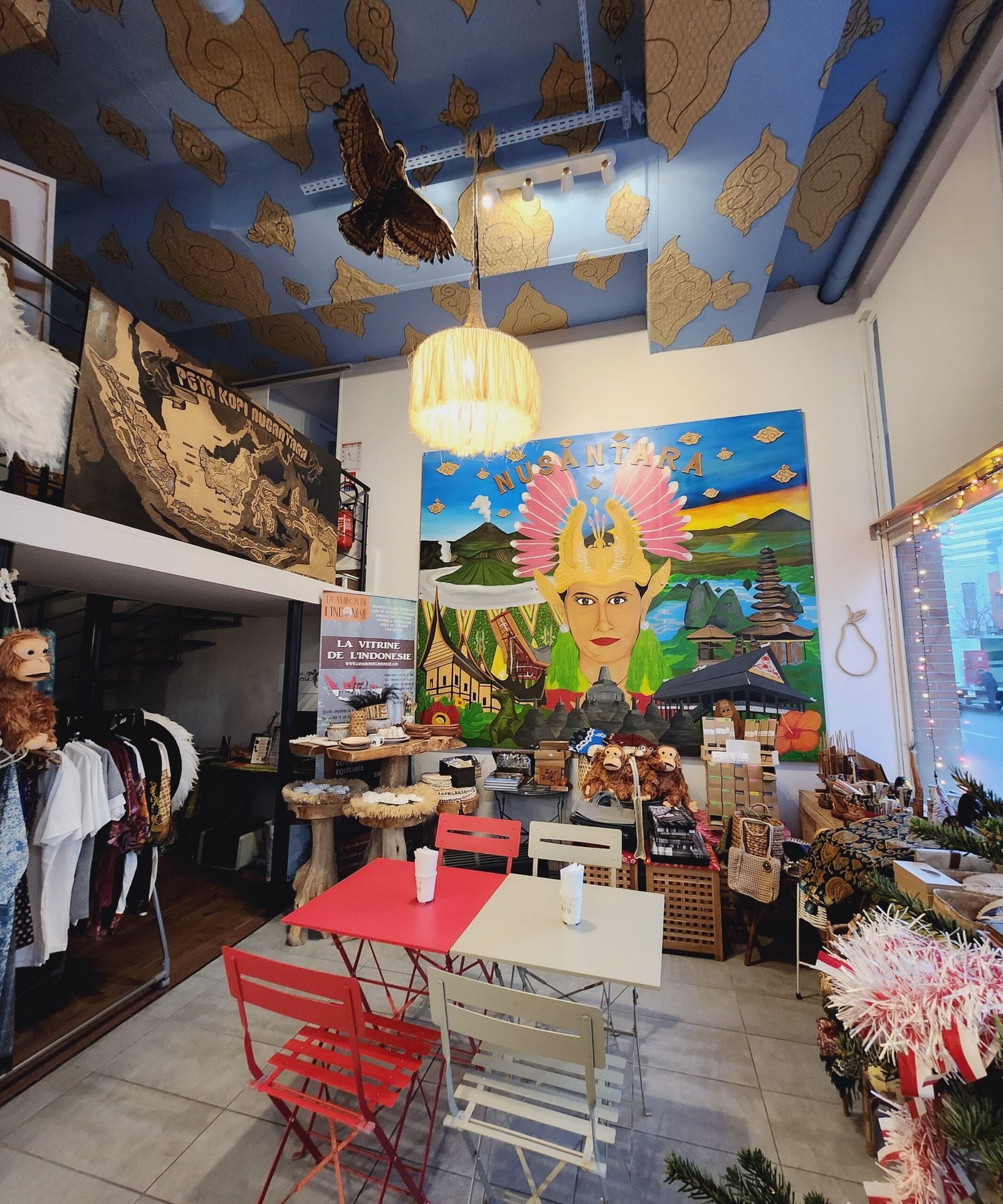 La Maison de l’Indonésie – vue intérieure